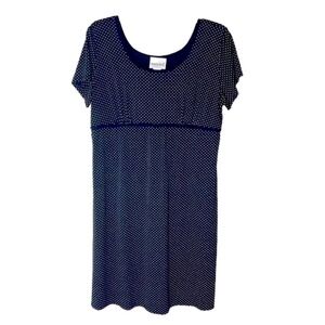 ❤️ FASHION BUG pink polka dot black Dress Size XL